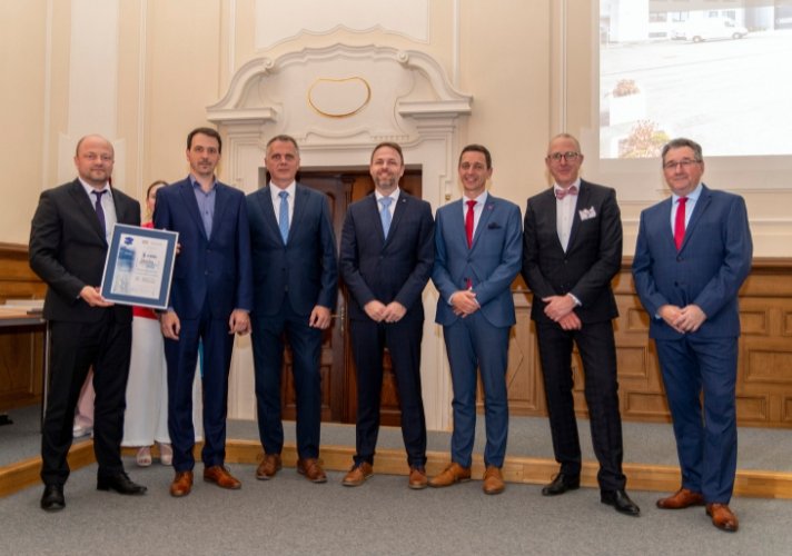 Třetí místo v kategorii Průmyslové a technologické stavby